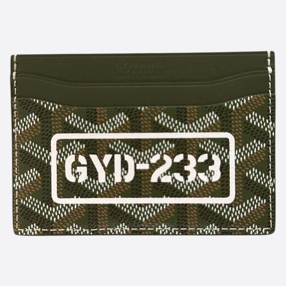 Goyard Khaki Saint Sulpice Card Holder